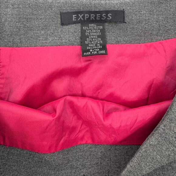 Grey express mini skirt - Picture 4 of 4